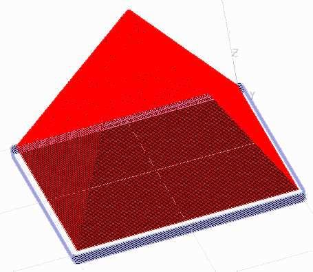 V etapě preprocessingu je nutné vygenerovat horizontální řezy STL dat modelu a případných podpor, díky kterým lze definovat 2D obrysovou geometrii, která je potom základním vstupem pro systémy RP.