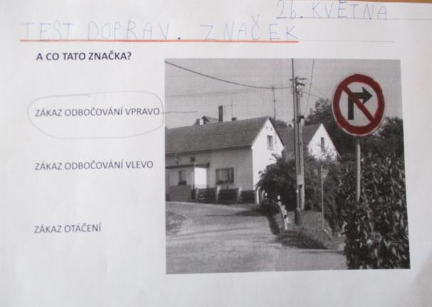 2017 DOPRAVNÍ SOUTĚŽ Dopravní výchova obsahovala