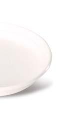 Talíř bílý nedělený plast 22 cm 1 x