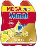 -40 Kč Somat MEGA Gel Gold 2x 684 ml