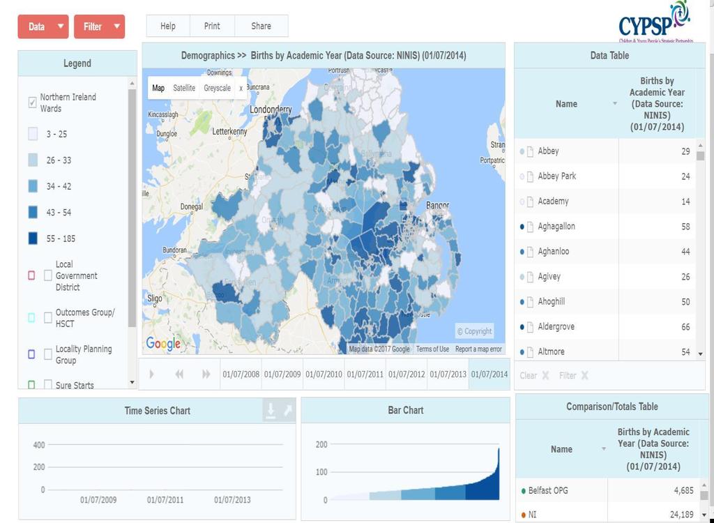 CYPSP Interaktivní mapovací nástroj InstantAtlas Úvod InstantAtlas, vytvořený společností Geo Wise Ltd, je on-line nástrojem pro zobrazování geograficky indexovaných kvantitativních dat v dynamickém