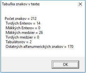 ttf, aby sa makro dalo používať aj na počítanie pomocných znakov, nielen na prevod na písané písmo.