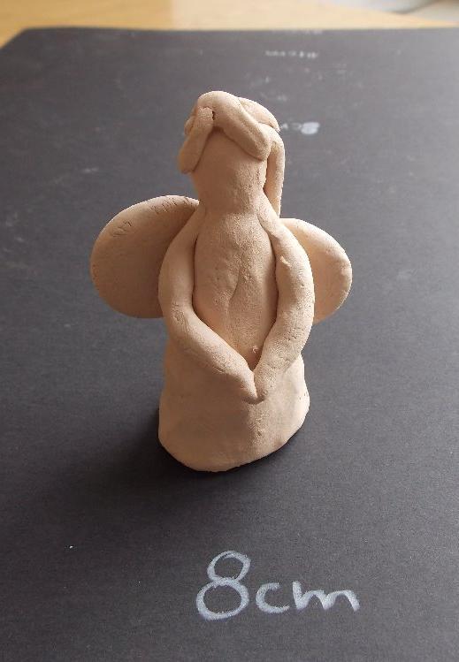 kresba D. podle hmatového "čtení" předlohy.