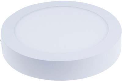 000 K 215 215 mm 225 225 20 mm A Zabudované E se napájejí přes elektronický zdroj, který je součásí přívodního vedení. Povrchová kulatá E osvětlení 12 9 3 6 25.000 >30.