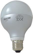 500 K 250 45 70 mm A+ A555 E27 5 40 400 lm 2.700 K 250 50 92 mm A+ A608 E27 8 60 520 lm 2.