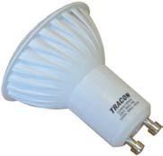 000 COB E g 0 mg Tup<1s 40 COBGU105 GU10 5 35 350 lm 2.700 K 40 50 53 mm A+ COBGU105C GU10 5 35 365 lm 6.