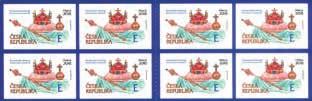 2014 Nabídka výplatních známek v tiskových listech Výplatní písmenové známky: Výplatní písmenové známky v tiskových listech á 100 ks známek