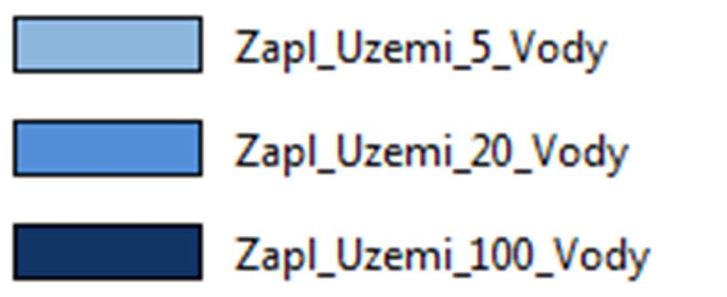 Vybrané datové vrstvy jsou poskytovány zdarma ke stažení na webových stránkách ve formátu ESRI shapefile (.shp).