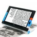 Electronic magnifying glasses These devices offer greater magnification compared to conventional magnifiers while maintaining binocular vision.