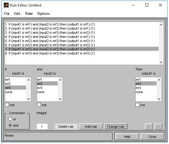 Rule Editor V Rule editoru (obrázek č. 6) se provádí samotné nastavení pravidel.