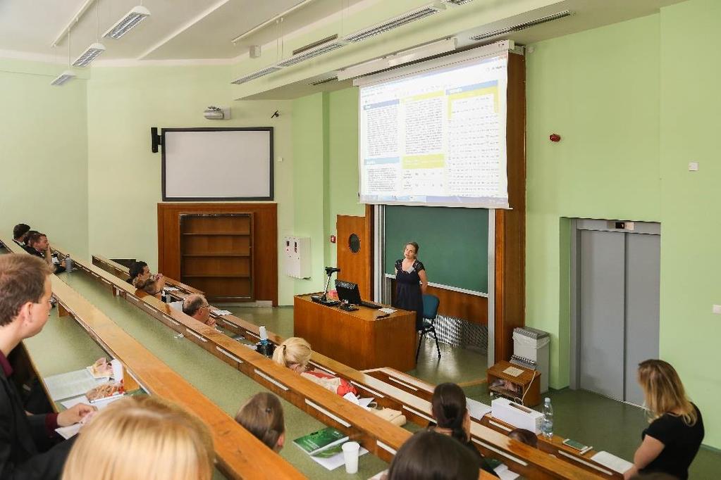 8.4 Celostátní konference SVOČ Ve dnech 14. a 15. listopadu 2017 pořádala LF UP celostátní konferenci SVOČ.