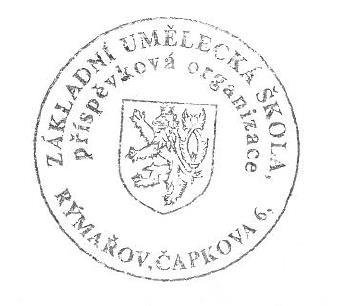 1 Identifikační údaje - Název ŠVP o Školní vzdělávací program Základní umělecké školy Rýmařov Radost z umění, umění pro radost - předkladatel - zřizovatel o Základní umělecká škola, Rýmařov, Čapkova