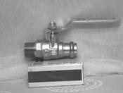 S3122 Lisovací kulový uzávěr MT na plyn s páčkou, teplota -20 C až +60 C, PN 4 1/2" x 15 mm 3/4" x 18 mm 3/4" x 22 mm 1" x 28 mm cena Kč 299,- 329,- 393,- 495,- ART.