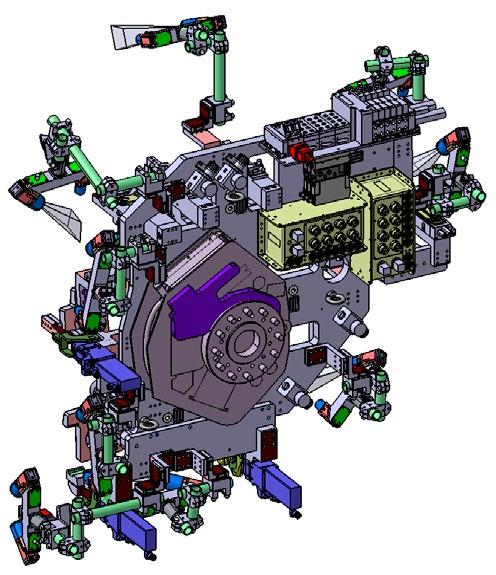 MONTÁŽNÍ MANIPULÁTOR BOČNÍCH DVEŘÍ AUTOMOBILŮ