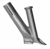 224810060 Rychlosvařovací trojúhelníková tryska LEISTER - pro Rion a Triac S - pro svařovací šňůry Altro WR T; WR M
