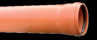 INFRA kanalizační SYSTÉMY PVC trubky KG hladké SN 8 Trubky s naformovaným hrdlem a těsnícím kroužkem z elastomeru se strukturovanou stěnou (pěnová střední vrstva) dle ČSN EN 13 476 trubky s kompaktní