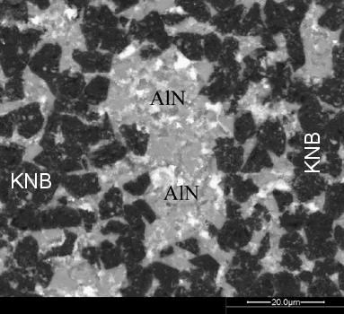 2.3.1 Výroba kubického nitridu bóru Kubický nitrid bóru se vyrábí za vysokých teplot a tlaků, při jejichž působení dochází ke spojení kubických krystalů bóru s keramickým nebo kovovým pojivem.