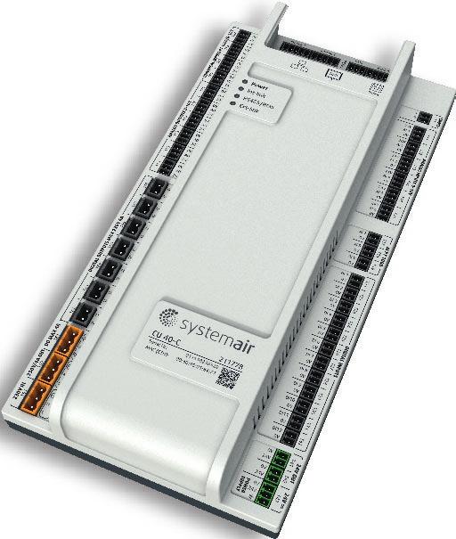 Díky protokolům BACnet a Modbud je řídící systém připraven na integraci do SCADA nebo BMS systému.