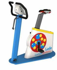 6 bicyklové ergometry Corival 2 CPET bicyklový ergometr Lode Corival 2 pediatric ergometr pro pacienty již od 4 let rozsah kontinuální zátěže 7 až 750 Watt maximální zátěž 1.