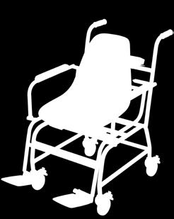 medicínská váha váživost do 300 kg / citlivost 0,1 kg maximální mobilita 4 bržděná kolečka pohodlné a