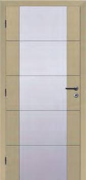Moderné lakované vnútorné dvere dúhovej rady RAINBOW je možné vybrať hneď z niekoľkých variánt: dvere s horizontálnym alebo vertikálnym frézovaním, plné alebo presklené dvere.