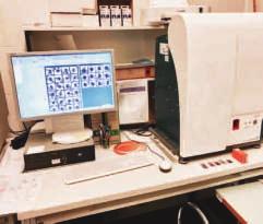 Pracoviště provádí laboratorní vyšetření zaměřené na diagnostiku a monitorování stavu onkologických pacientů, laboratorní screening maligních onemocnění, podílí se na zpracování vzorků pro klinická