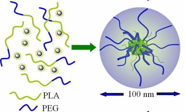 nanočástic γ-fe 2 O 3 uvnitř blokových