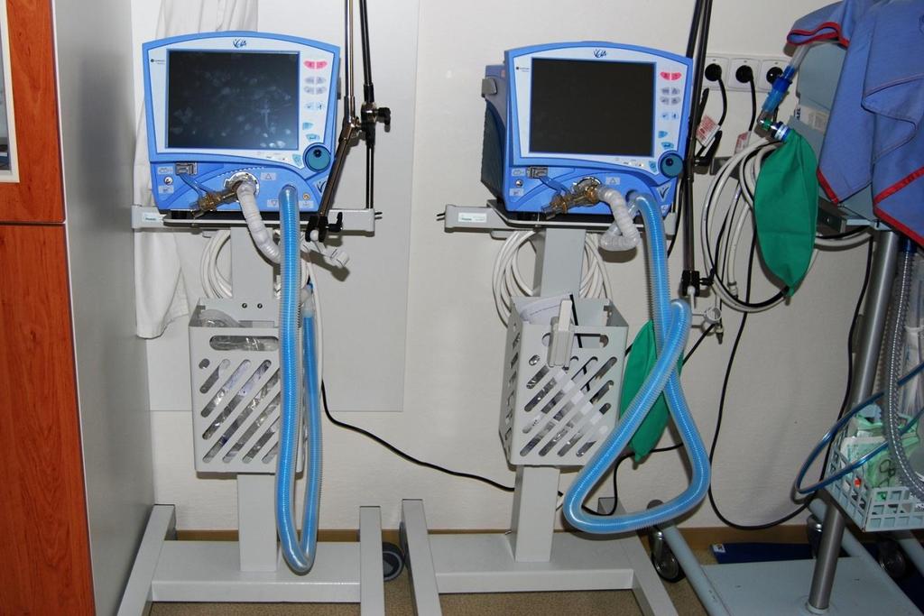 Ventilátory pro resuscitační lůžka realizován v rámci integrovaného operačního