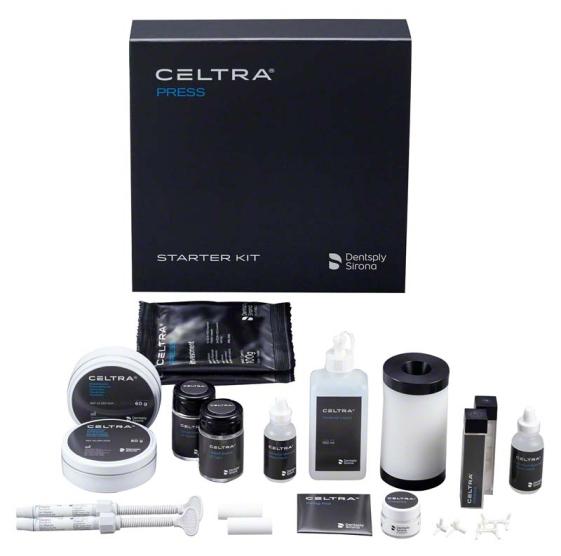 Fazetovací materiály, presovaná keramika -28% Celtra Ceram Trial kit Celtra Ceram je nízkotavitelná bezkovová keramika pro fazetovaní presované keramiky