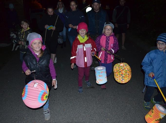 LAMPIONOVÝ PRŮVOD ČZS Borová a Obecní úřad