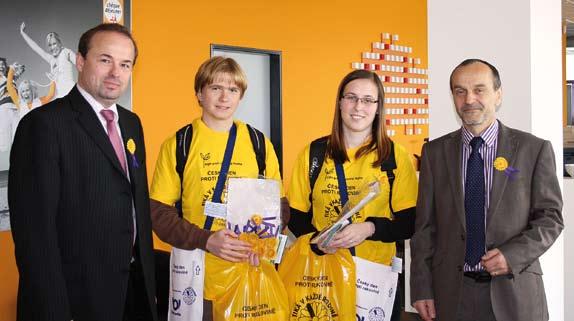 CZECH DAY AGAINST CANCER Wednesday, 11 th May was our traditional Yellow Flower Day. It was already our fifteenth anniversary.