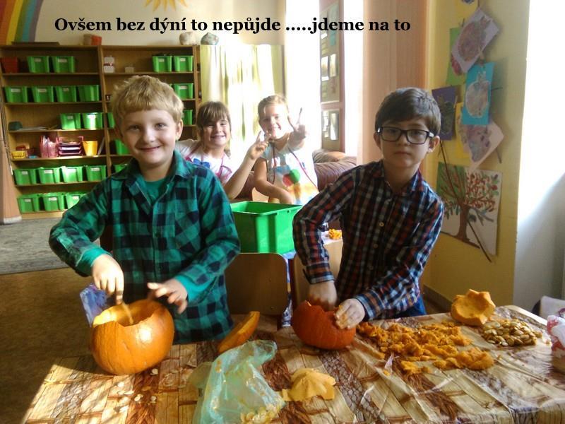 Halloween opět dlabeme