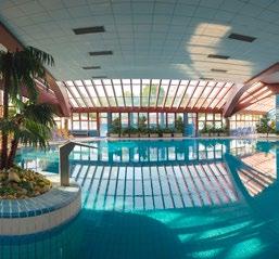 ogrtač za kupanje i ručnici uz hotelski bazen, ulaz saune i fitnes studio u hotelu. Za parove SLOVENIJA / TERME 3000 MORAVSKE TOPLICE HOTEL AJDA 4* 2 polupansiona 2 polupansiona 30.9.-30.12., 2.1.-5.