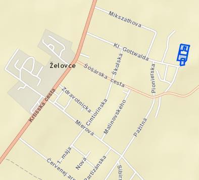 3. STANOVENIE VŠEOBECNEJ HODNOTY a) Analýza polohy nehnuteľností Predmetom ohodnotenie je "Areál Prevádzkovej výroby textilu so skladom palív" rozprestierajú ci sa na pozemkoch situovaných na SV