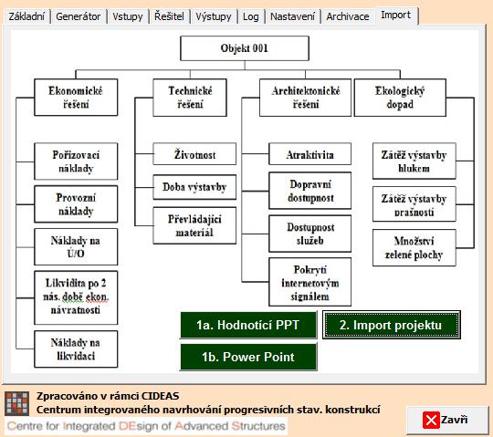 Software pro hodnocení projektů 42 Po odhlasování se prezentace uloží a vyexportuje hodnotící Session aplikace Turning Point. Z hodnotící Session je třeba vyexportovat sešit Excel s daty z hlasování.