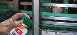 31912 Aerosol 500 ml CRC FOOD GREASE Víceúčelový tuk pro zařízení zpracování potravin. Dlouhodobé mazání na zařízení zpracování potravin, kde může nastat náhodný kontakt s potravinami.
