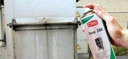 32319 Aerosol 500 ml CRC INOX 200 Protikorozní nátěr pro povrchy z nerezové oceli. Nátěr s dobrými protikorozními vlastnostmi a pěkným vzhledem, shodným s nerezovou ocelí (inox).