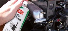 Bude pokrývat a chránit zabarvené svarové švy. 32337 Aerosol 500 ml CRC ALU HITEMP Ochranný nátěr s hliníkovými vzhledem. Odolává vysokým teplotám. Barva, která odolává vysokým teplotám do 600 C.