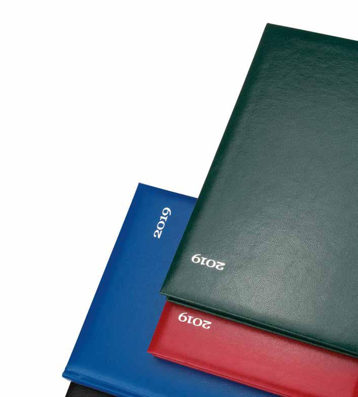2019 Diáře Basic Kronos Diáře Prezident 210 260 mm Denní A5 148 210 mm 352 stran Denní B6 120 163 mm 352 stran Týdenní A5 148 210 mm Týdenní B5 165 240 mm Kapesní 90 150 mm CZ KRONOS červený