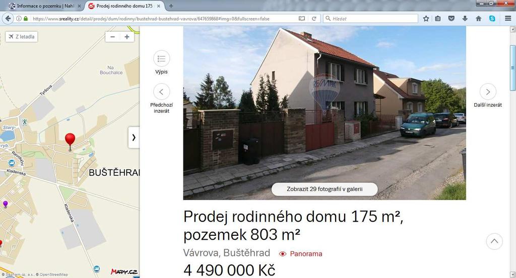 80 let, po rekonstrukci. Příslušenství: garáž, hospodářské stavby, venkovní úpravy. Nabídka. 2.