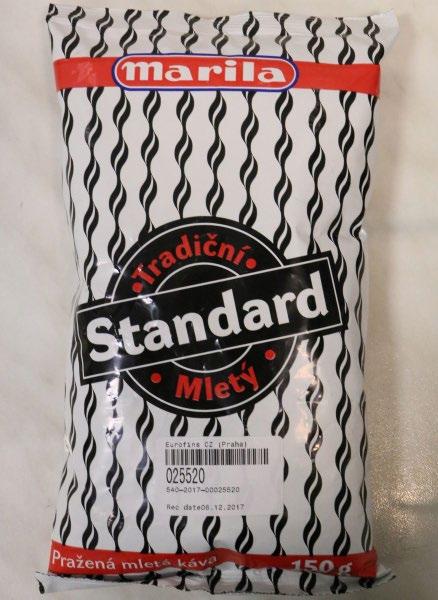 Akrylamid: 190 mg/kg Cena za 100 g: 55,60 Kč Balení: 250 g Akrylamid: 240 mg/kg Cena za
