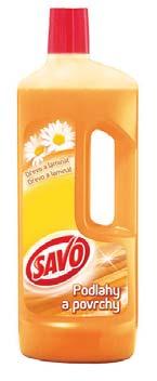 čisticí a mycí prostředky, Bonuxy, prostředky na okna SAVO na podlahu SAVO univerzální se