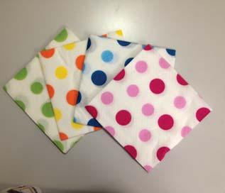 ubrousky 3520 33 x 33 cm / kamilka mix / 30 ks 13,70 3530 33 x 33 cm /
