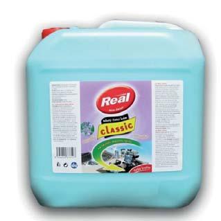 nádobí, umyvadla, obkladačky a jiné povrchy Real 10kg čistící krém s velmi vysokou účinností, je vhodný na čištění odolných nečistot v