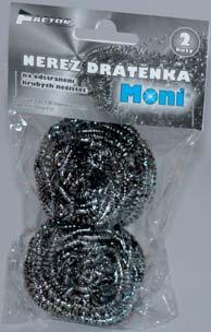drátěnky na nádobí 708090 plastová / 3 ks