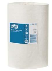 Mini) a 165 m (u Tork Maxi), bílý recykl, určené pro zásobníky Tork Mini a Tork Maxi 2490 Tork Mini 112, 2510 Tork Maxi 199, 3 DNY