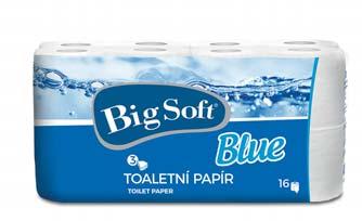 toaletní papíry Toaletní papír Big Soft dvouvrstvé a