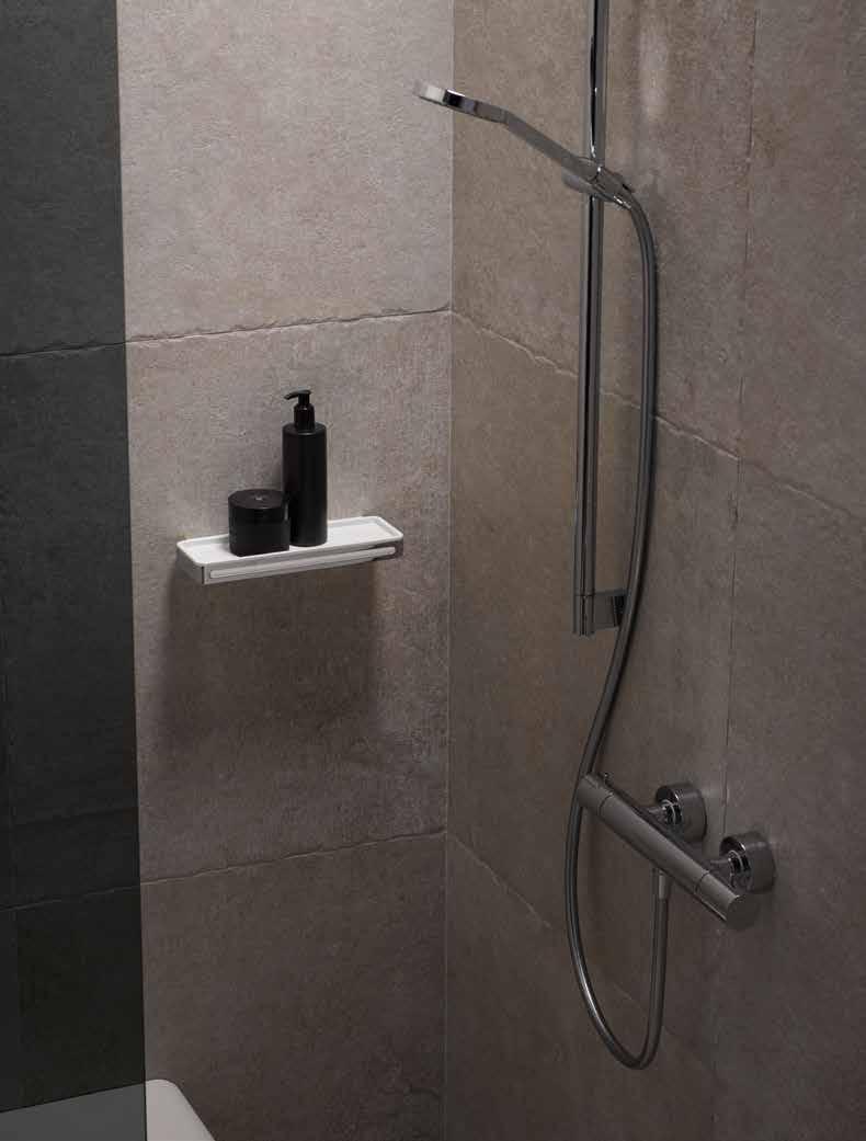 Pro instalaci v minimalistickém designu lze také perfektně kombinovat oddělenou vanovou