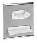 PLAN INTEGRAL ELEGANCE 196 197 Povrch: pochromováno 51602 51604 51611 51613 44985 44977 51608 51601 51616 44985 Modul k umyvadlu 2 součásti: 2 zásobníky papírových ručníků (vždy pro max.