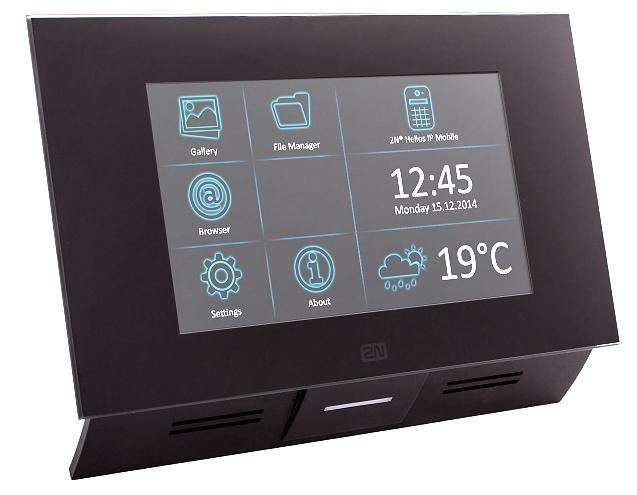 2N Indoor Touch panel Integrace Instalace aplikací třetích stran je možná po zakoupení licence aplikace mohou, však